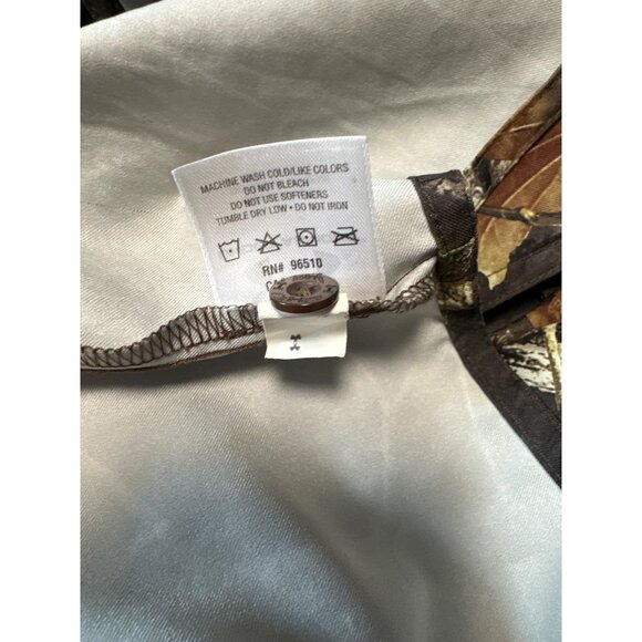 Under Armour Mens Long Sleeve Camo Button-Up Shirt Hunting Outdoor Size L - Picture 9 of 11